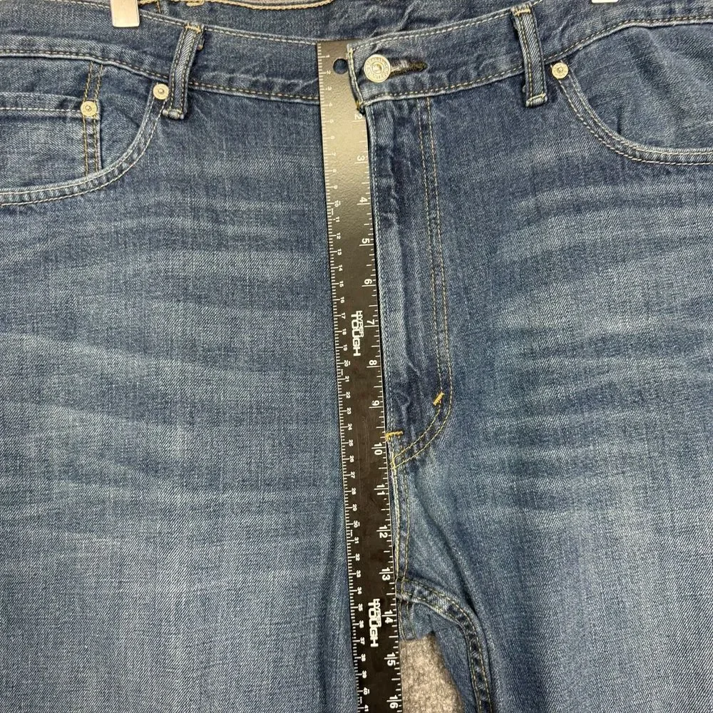 Levis Jeans Mens 550 Mens 40x32 100% Cotton‎ Medium Wash High Rise Relaxed Fit